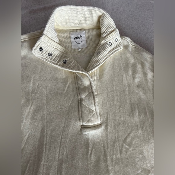 Aerie Quarter Snap Pullover - Picture 3 of 4